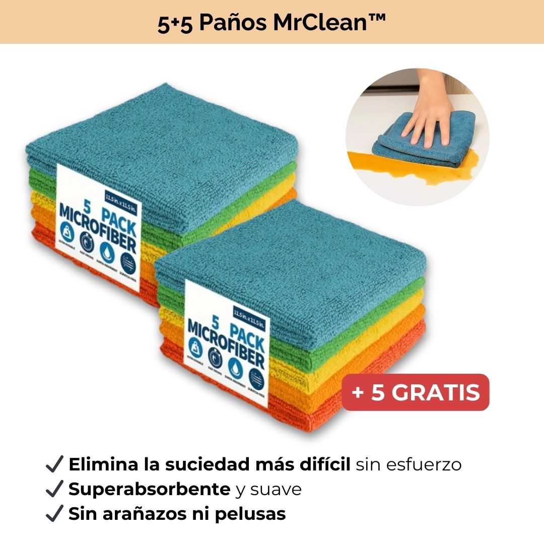 Paños de limpieza de microfibra MrClean™