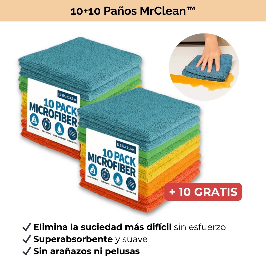 Paños de limpieza de microfibra MrClean™